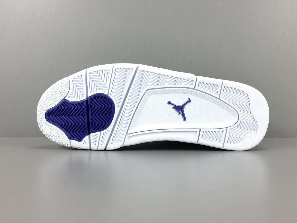 Jordan 4 Metallic Purple - Premium Retro Basketball Sneakers