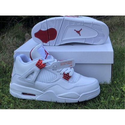 Jordan 4 Metallic Red - Premium Retro Basketball Sneakers