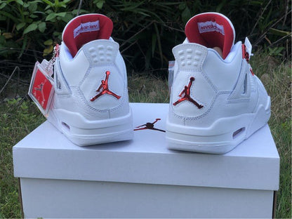 Jordan 4 Metallic Red - Premium Retro Basketball Sneakers