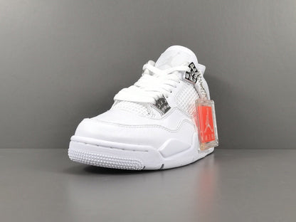 Jordan 4 Pure Money - Premium White Retro Sneakers