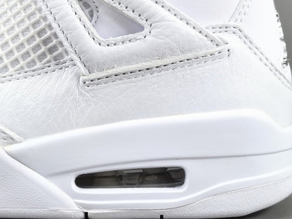 Jordan 4 Pure Money - Premium White Retro Sneakers
