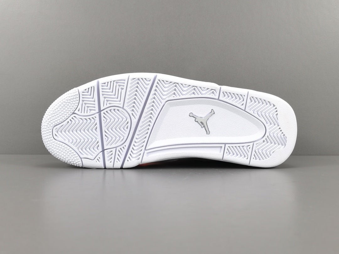 Jordan 4 Pure Money - Premium White Retro Sneakers