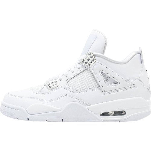 Jordan 4 Pure Money - Premium White Retro Sneakers