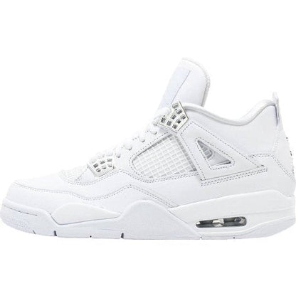 Jordan 4 Pure Money - Premium White Retro Sneakers