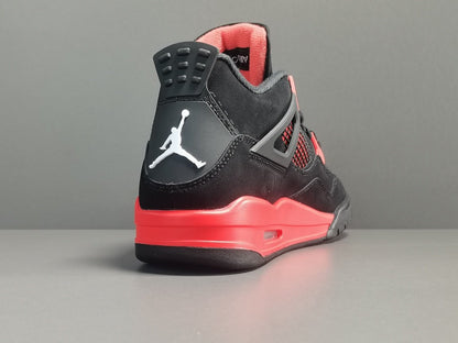 Jordan 4 Red Thunder - Premium Retro Basketball Sneakers