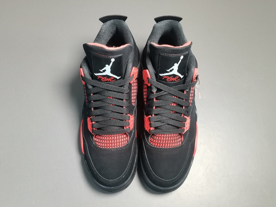 Jordan 4 Red Thunder - Premium Retro Basketball Sneakers