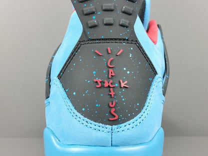 Jordan 4 x Travis Scott Cactus Jack - Limited Collaboration Sneakers