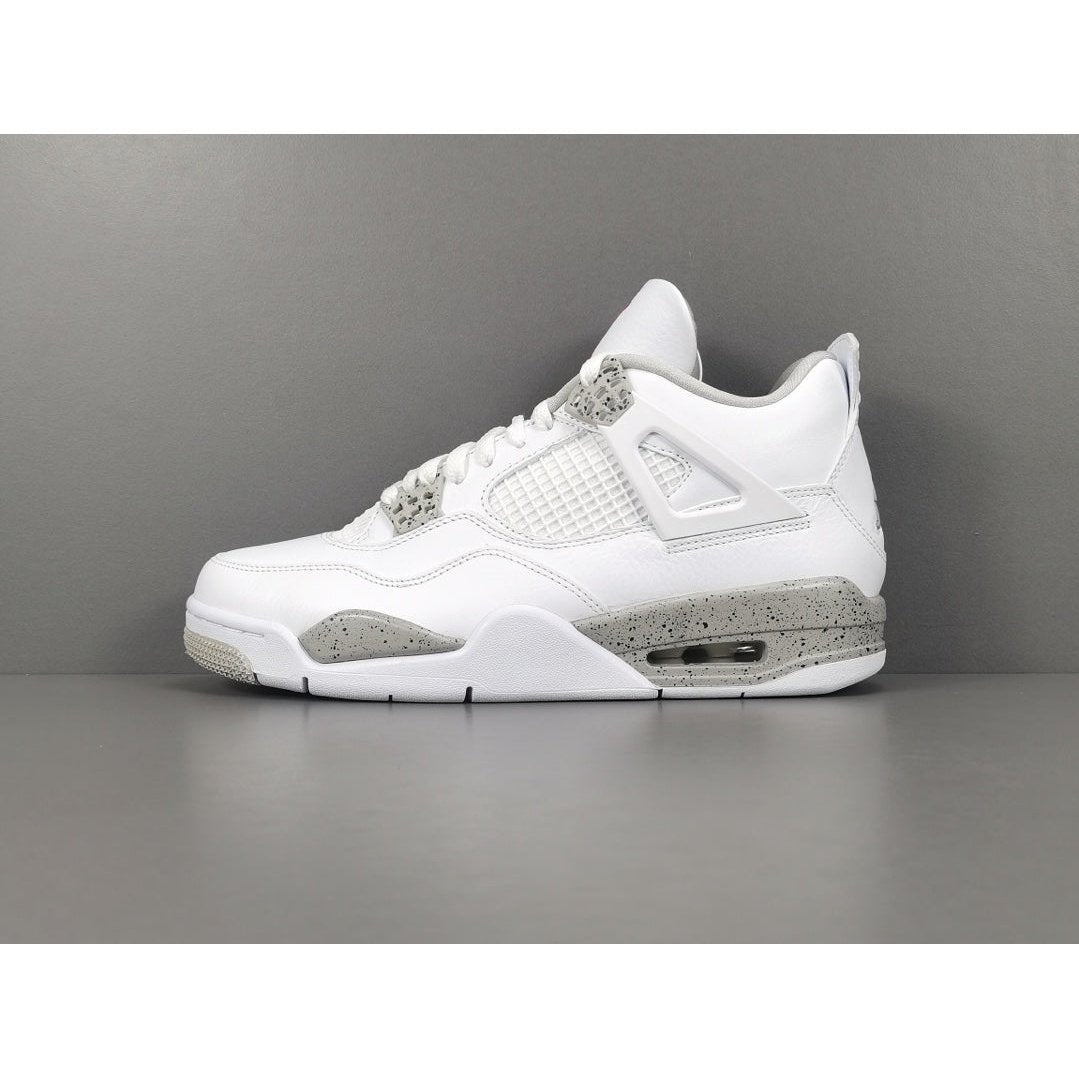 Jordan 4 White Oreo - Premium Retro Basketball Sneakers
