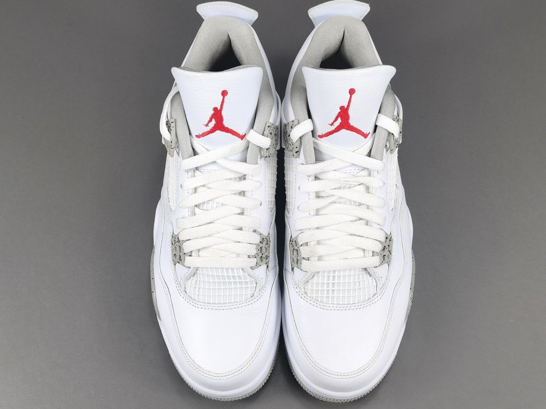 Jordan 4 White Oreo - Premium Retro Basketball Sneakers